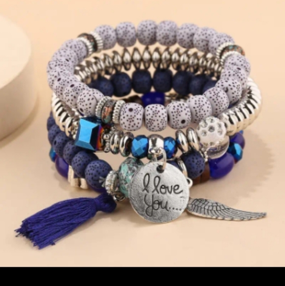 4pc. Beaded Bracelet Set - Picture 1 of 1